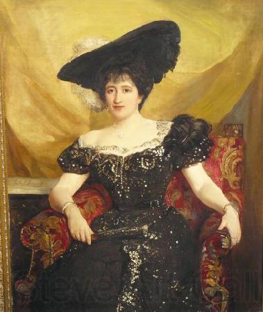 John Singer Sargent Portrait of Jennie Churchill France oil painting art